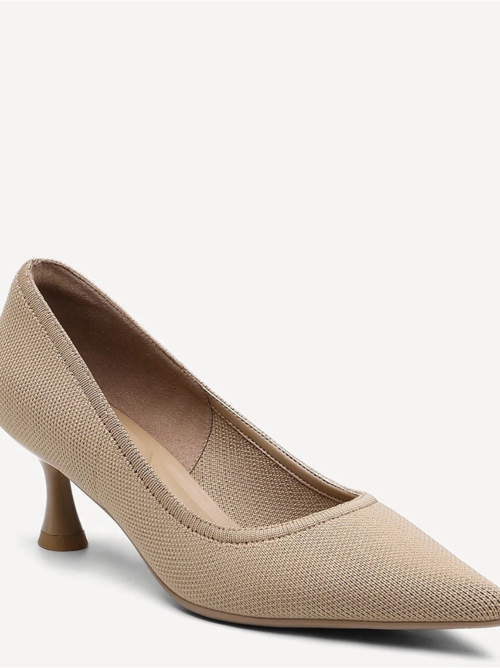 EternalPace Minimalist Stiletto Heeled Pump - Low Heeled size 8.5